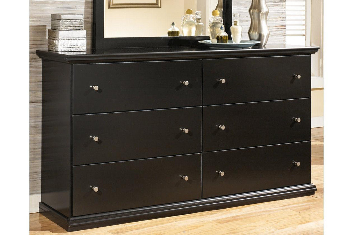Maribel Black Dresser by Ashley at Eve Furniture