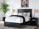 Maribel Black Full Panel Bed by Ashley at Eve Furniture