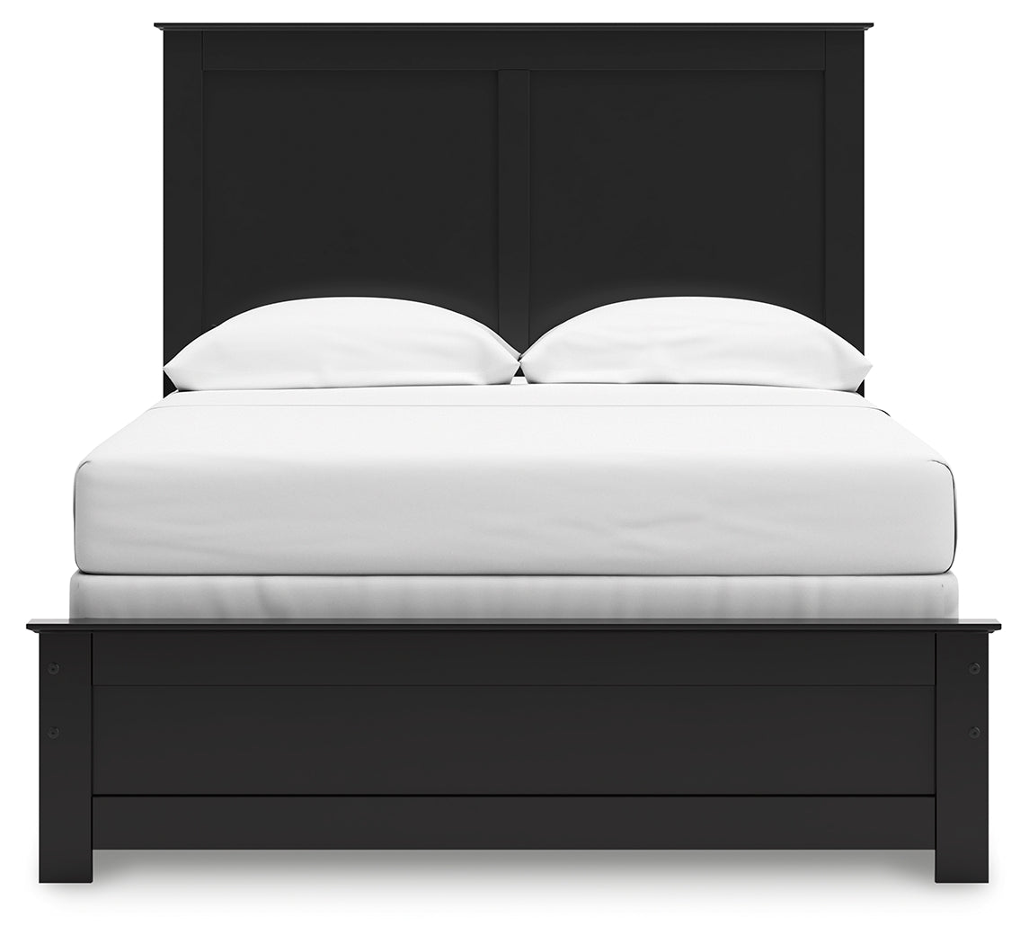 Maribel Black Full Panel Bed by Ashley at Eve Furniture