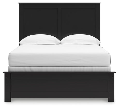 Maribel Black Full Panel Bed by Ashley at Eve Furniture