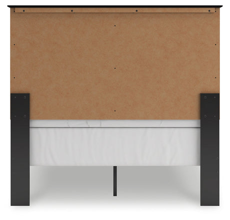 Maribel Black Full Panel Bed by Ashley at Eve Furniture