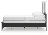 Maribel Black Full Panel Bed by Ashley at Eve Furniture