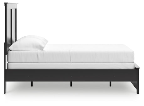 Maribel Black Full Panel Bed by Ashley at Eve Furniture