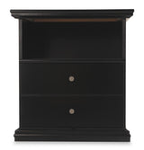 Maribel Black Nightstand by Ashley at Eve Furniture