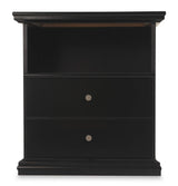 Maribel Black Nightstand by Ashley at Eve Furniture