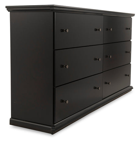 Maribel Black Panel Bedroom Set by Ashley at Eve Furniture