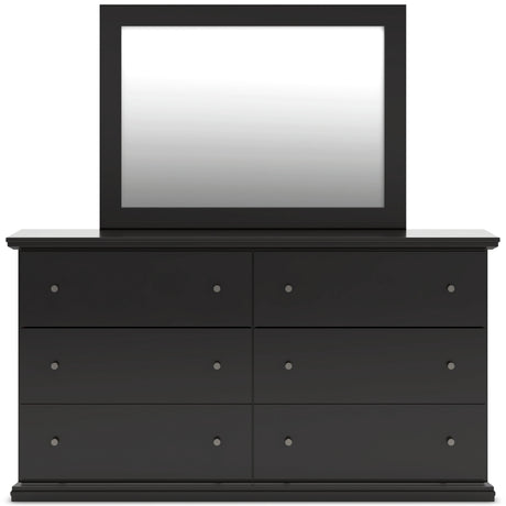 Maribel Black Panel Bedroom Set by Ashley at Eve Furniture