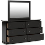 Maribel Black Panel Bedroom Set by Ashley at Eve Furniture