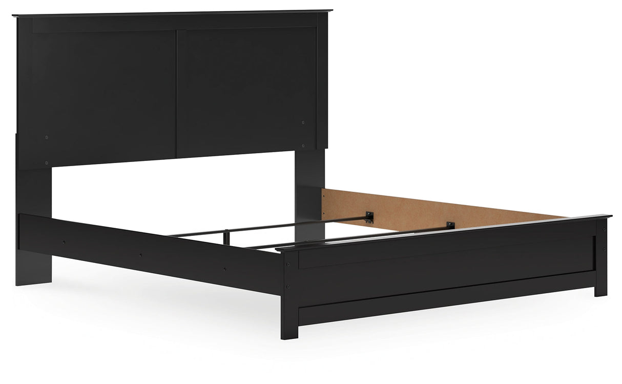 Maribel Black Panel Bedroom Set by Ashley at Eve Furniture