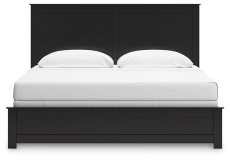 Maribel Black Panel Bedroom Set by Ashley at Eve Furniture