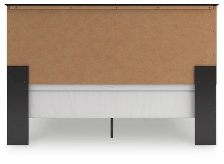 Maribel Black Panel Bedroom Set by Ashley at Eve Furniture