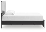 Maribel Black Panel Bedroom Set by Ashley at Eve Furniture