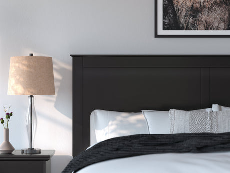 Maribel Black Panel Bedroom Set by Ashley at Eve Furniture