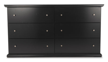Maribel Black Panel Bedroom Set by Ashley at Eve Furniture