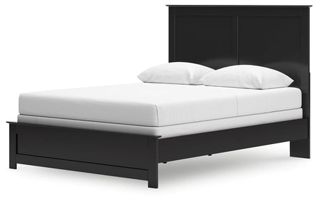 Maribel Black Queen Panel Bed by Ashley at Eve Furniture