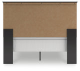 Maribel Black Queen Panel Bed by Ashley at Eve Furniture