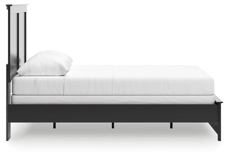 Maribel Black Queen Panel Bed by Ashley at Eve Furniture