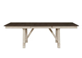 Maribelle Chalk and Gray Dining Table by Crown Mark at Eve Furniture