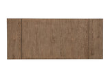 Maribelle Wheat Charcoal Extendable Dining Table by Crown Mark at Eve Furniture
