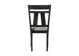 Maribelle Wheat Charcoal Side Chair, Set of 2 by Crown Mark at Eve Furniture