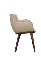 Maribo Beige Arm Chair by Furniture of America at Eve Furniture