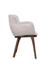 Maribo Taupe Arm Chair by Furniture of America at Eve Furniture