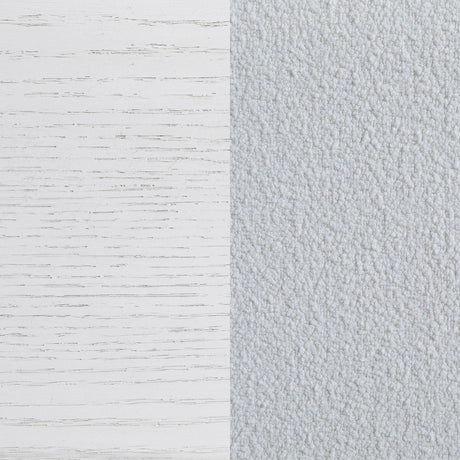 Marielle California King LED Panel Bed Distressed White by Coaster at Eve Furniture