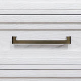 Marielle Distressed White 6-drawer Bedroom Dresser by Coaster at Eve Furniture