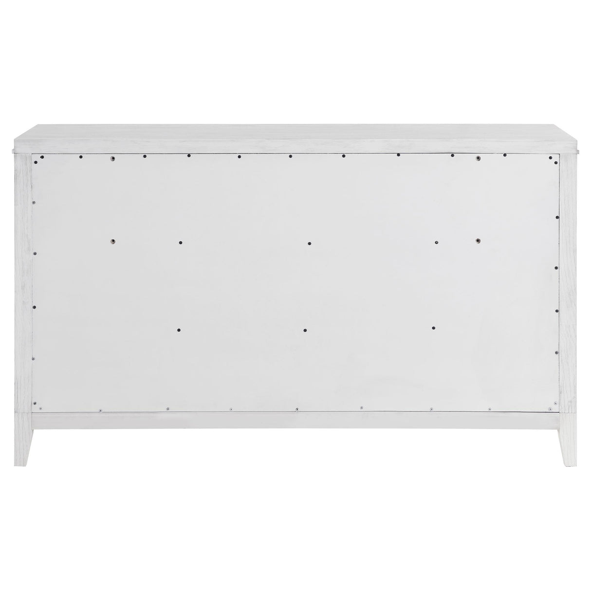 Marielle Distressed White 6-drawer Bedroom Dresser by Coaster at Eve Furniture