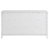 Marielle Distressed White 6-drawer Bedroom Dresser by Coaster at Eve Furniture