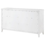 Marielle Distressed White 6-drawer Bedroom Dresser by Coaster at Eve Furniture