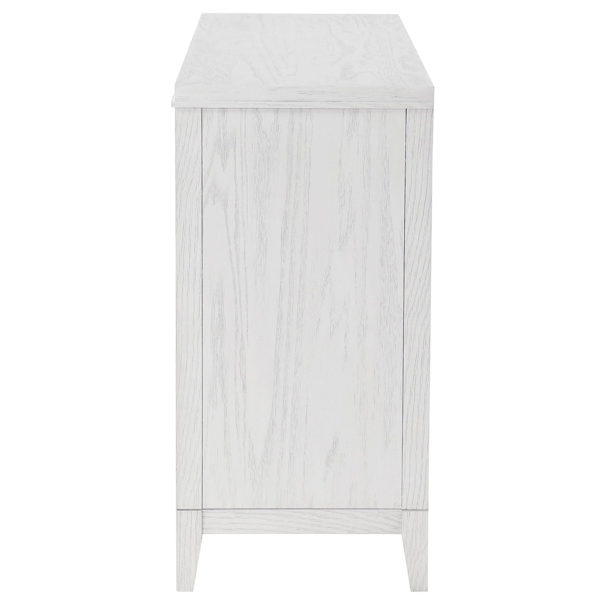 Marielle Distressed White 6-drawer Bedroom Dresser by Coaster at Eve Furniture