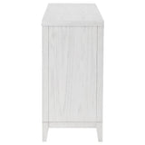 Marielle Distressed White 6-drawer Bedroom Dresser by Coaster at Eve Furniture