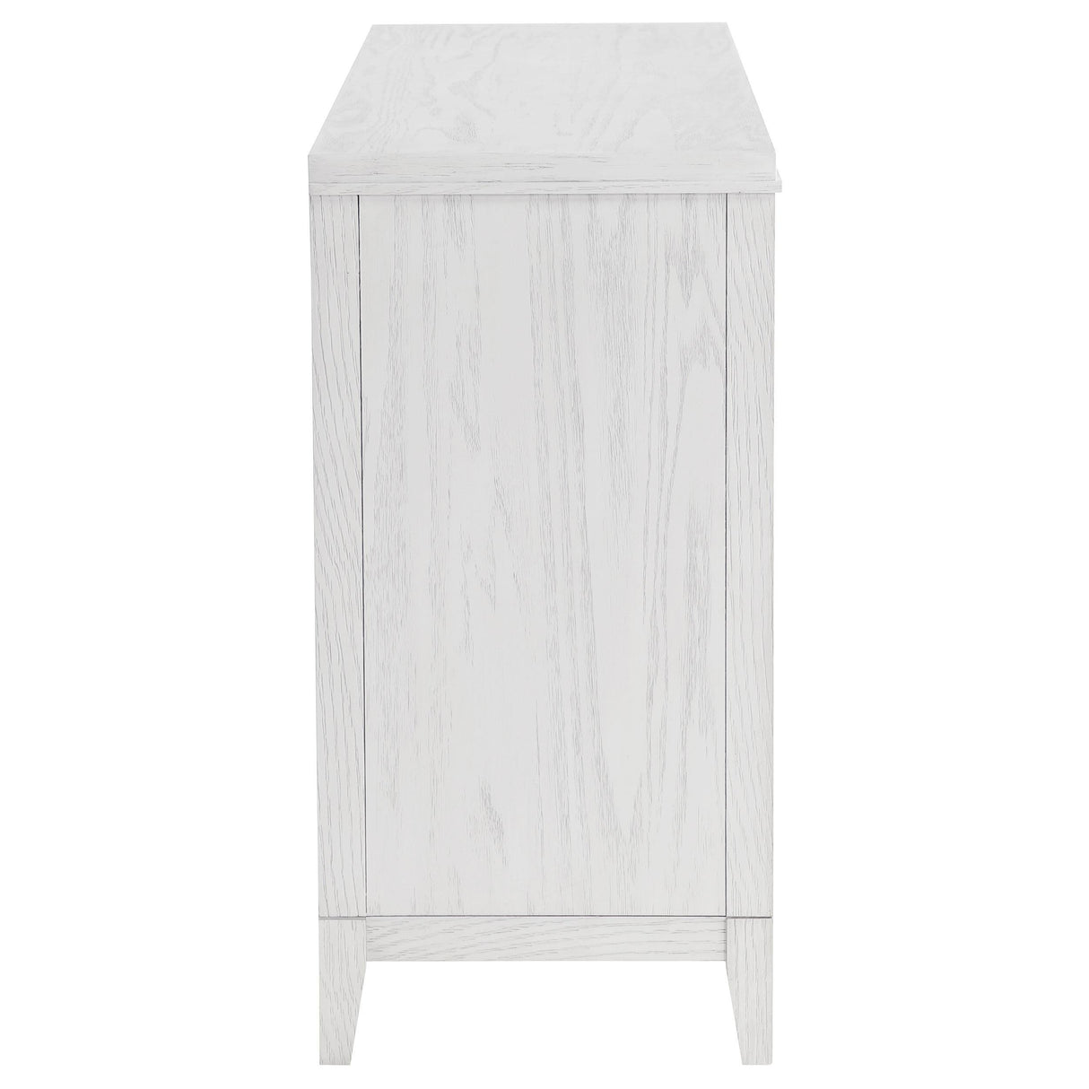 Marielle Distressed White 6-drawer Bedroom Dresser by Coaster at Eve Furniture