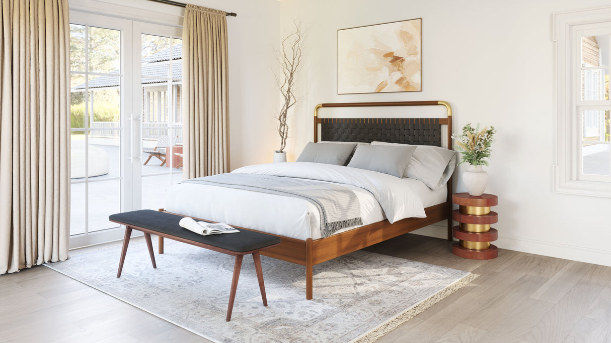 Marigot Walnut Side Table by Zuomod at Eve Furniture