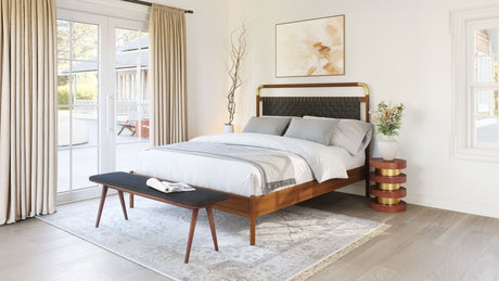 Marigot Walnut Side Table by Zuomod at Eve Furniture