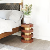 Marigot Walnut Side Table by Zuomod at Eve Furniture