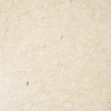 Marilyn Botticino Marble W/ Light Brown Wood Base Dining Table by Mercana at Eve Furniture
