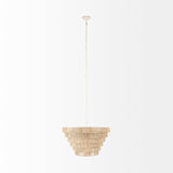 Marimba Natural Cane 6 Tier Chandelier by Mercana at Eve Furniture
