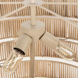Marimba Natural Cane 6 Tier Chandelier by Mercana at Eve Furniture