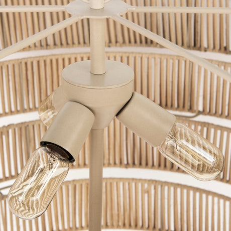 Marimba Natural Cane 6 Tier Chandelier by Mercana at Eve Furniture