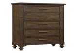 Marina Dark Walnut Bedroom Set by Cosmos Furniture at Eve Furniture