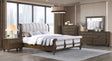 Marina Dark Walnut Bedroom Set by Cosmos Furniture at Eve Furniture