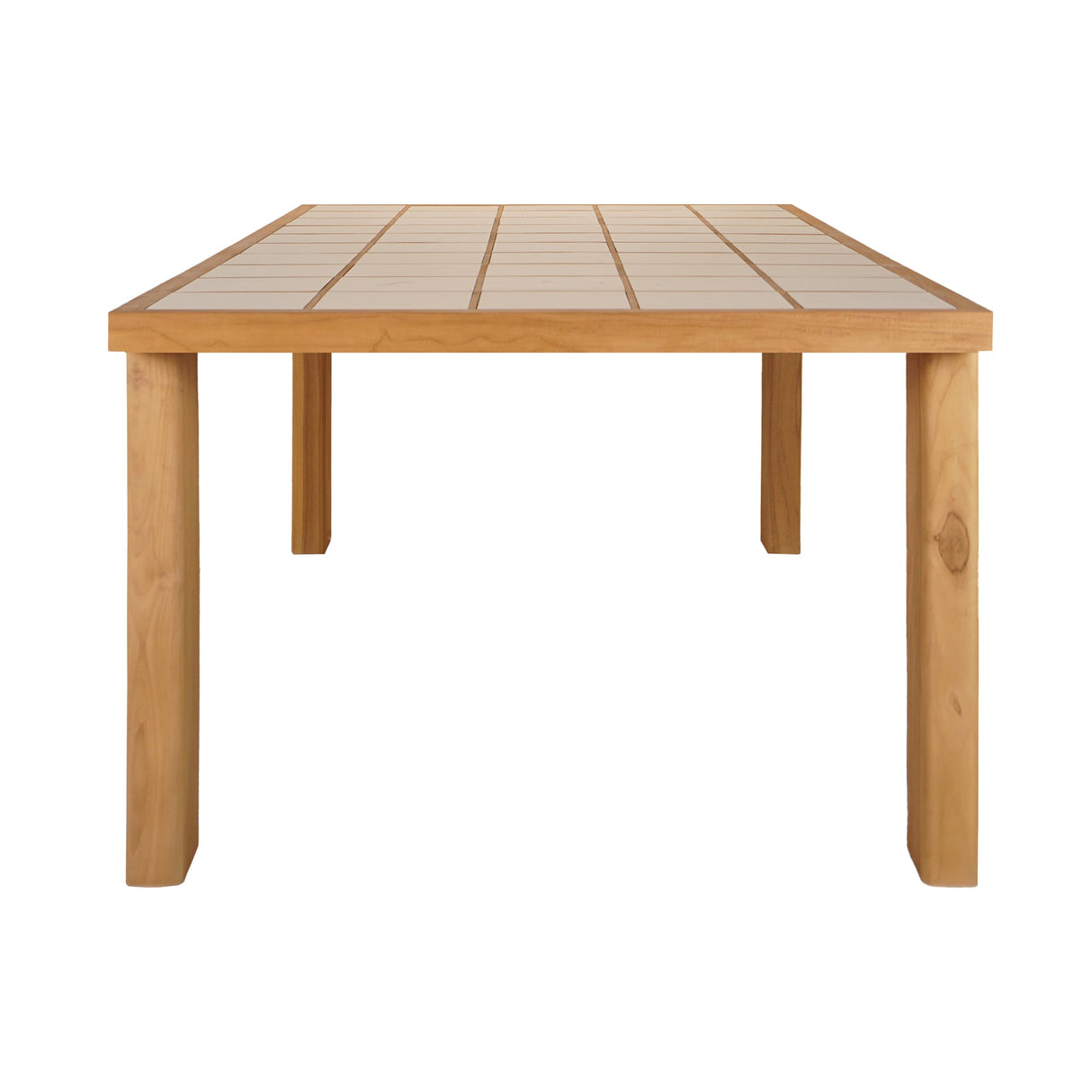 Marina Natural Outdoor Dining Table by Moe's Home at Eve Furniture