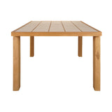 Marina Natural Outdoor Dining Table by Moe's Home at Eve Furniture