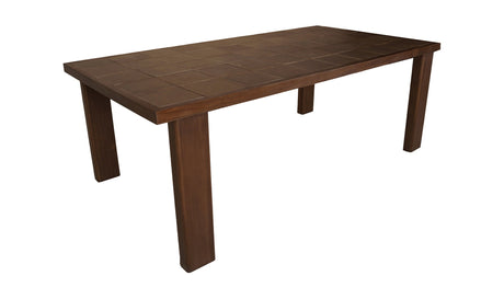 Marina Outdoor Dining Table Brown by Moe's Home at Eve Furniture