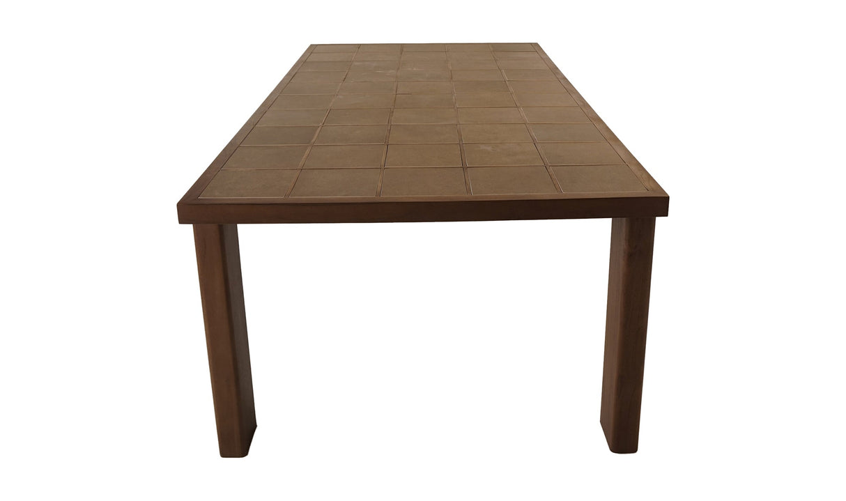 Marina Outdoor Dining Table Brown by Moe's Home at Eve Furniture