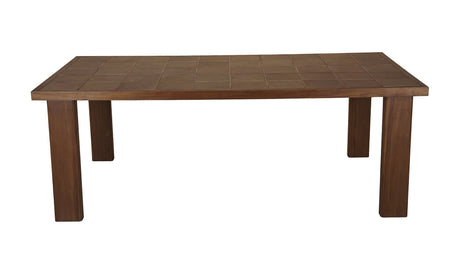 Marina Outdoor Dining Table Brown by Moe's Home at Eve Furniture