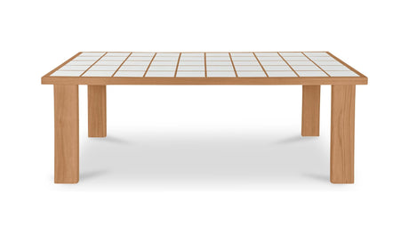 Marina Outdoor Dining Table Natural by Moe's Home at Eve Furniture