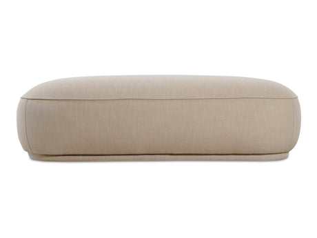 Marion Beige Rectangular Ottoman by MOES at Eve Furniture